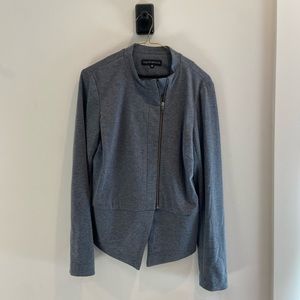 Jersey Gray Jacket zip up